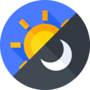 sun,miscellaneous,weather,nature,moon,night,day,day and night